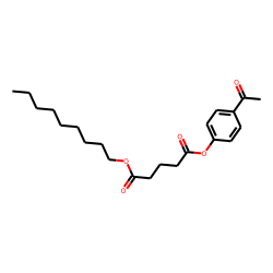 Glutaric acid, 4-acetylphenyl nonyl ester