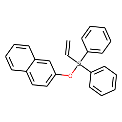 2-Diphenylvinylsilyloxynaphthalene
