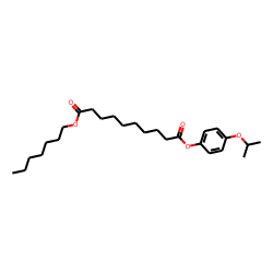 Sebacic acid, heptyl 4-isopropoxyphenyl ester