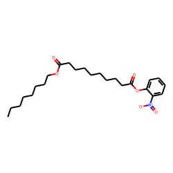 Sebacic acid, 2-nitrophenyl octyl ester