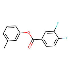 3,4-Difluorobenzoic acid, 3-methylphenyl ester