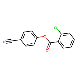 2-Chlorobenzoic acid, 4-cyanophenyl ester