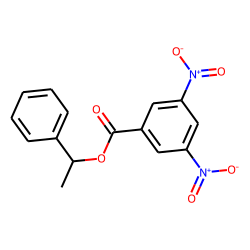 Benzoic acid, 3,5-dinitro, 1-phenylethyl ester