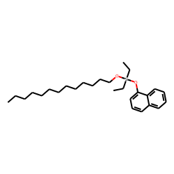Silane, diethyl(1-naphthoxy)tridecyloxy-