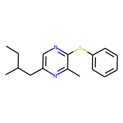 3-Methyl-5-(2-methylbutyl)-2-(phenylthio)pyrazine