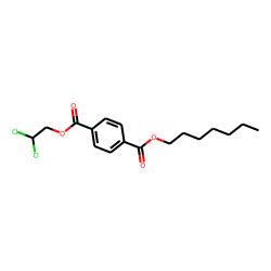 Terephthalic acid, 2,2-dichloroethyl heptyl ester