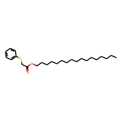 (Phenylthio)acetic acid, heptadecyl ester