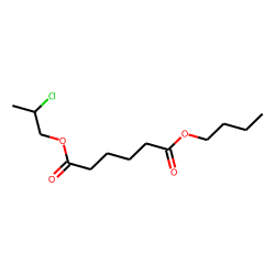 Adipic acid, butyl 2-chloropropyl ester