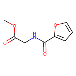 Glycine, N-(2-furanylcarbonyl)-, methyl ester