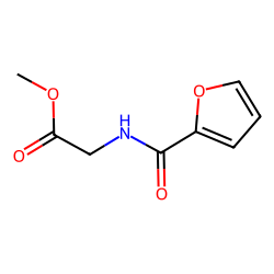 Glycine, n-(2-furanylcarbonyl)-, methyl ester