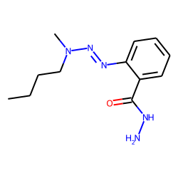 Benzoic acid, 2-(3-butyl-3-methyl-1-triazeno)-, hydrazide