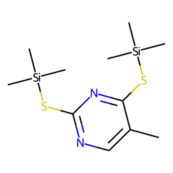 2,4-Dithiothymine, TMS