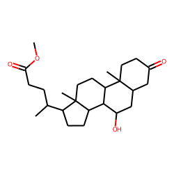 Cholan-24-oic acid, 7-hydroxy-3-oxo-, methyl ester, (5«beta»,7«alpha»)-