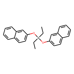 Silane, diethyldi(2-naphthoxy)-