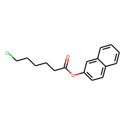 6-Chlorohexanoic acid, 2-naphthyl ester