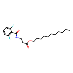 «beta»-Alanine, N-(2,6-difluorobenzoyl)-, undecyl ester