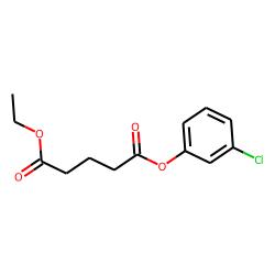 Glutaric acid, 3-chlorophenyl ethyl ester