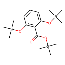 Benzoic acid, 2,6-bis[(trimethylsilyl)oxy]-, trimethylsilyl ester