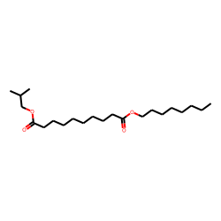 Sebacic acid, isobutyl octyl ester