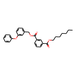 Isophthalic acid, heptyl 3-phenoxybenzyl ester