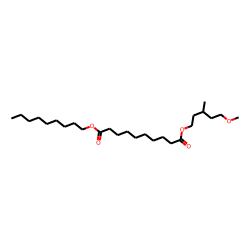 Sebacic acid, 5-methoxy-3-methylpentyl nonyl ester