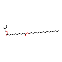 Sebacic acid, hexadecyl 2-methylbutyl ester