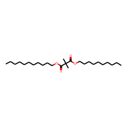 Dimethylmalonic acid, decyl undecyl ester