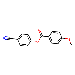 p-Anisic acid, 4-cyanophenyl ester