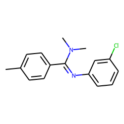 N,N-Dimethyl-N'-(3-chlorophenyl)-p-methylbenzamidine