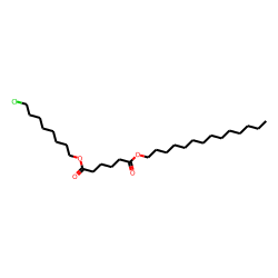 Adipic acid, 8-chloroctyl tetradecyl ester