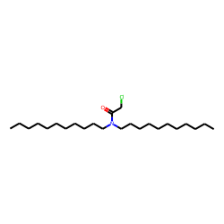 Chloroacetamide, N,N-diundecyl-