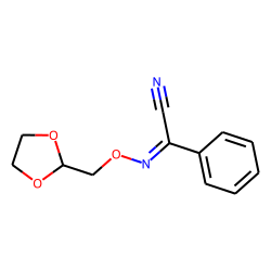 Benzeneacetonitrile, «alpha»-[(1,3-dioxolan-2-ylmethoxy)imino]-