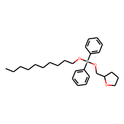 Silane, diphenyldecyloxytetrahydrofurfuryloxy-