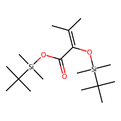 2-Ketoisovaleric acid, diTBDMS