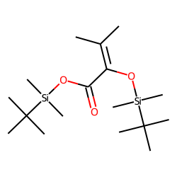 tert-butyl(dimethyl)silyl 2-([tert-butyl(dimethyl)silyl]oxy)-3-methylbut-2-enoate