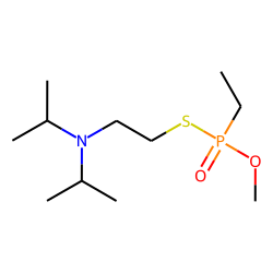 O-Methyl S-2-diisopropylaminoethyl ethylphosphonothiolate