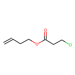 Propanoic acid, 3-chloro, 3-butenyl ester
