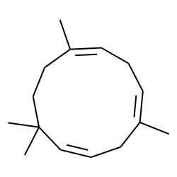 1,1,4,8-Tetramethyl-cycloundeca-4Z,7Z,10Z-triene