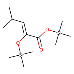 Trimethylsilyl (2Z)-4-methyl-2-[(trimethylsilyl)oxy]pent-2-enoate