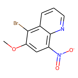 5-Bromo-6-methoxy-8-nitroquinoline