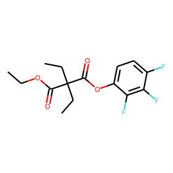 Diethylmalonic acid, ethyl 2,3,4-trifluorophenyl ester
