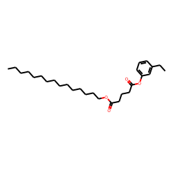 Glutaric acid, 3-ethylphenyl pentadecyl ester