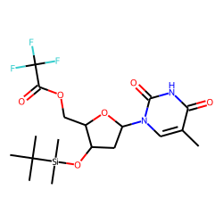 Thymidine, 3'-O-TBDMS, 5'-O-TFA