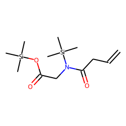 Vinylacetyl glycine di-TMS