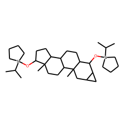2«alpha»,3«alpha»-cyclopropane-5«alpha»-androstan-4.«alpha»,17«alpha»-diol, bisTMIPS