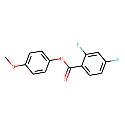 2,4-Difluorobenzoic acid, 4-methoxyphenyl ester
