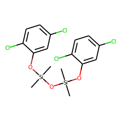 Silane, dimethyl(dimethyl(2,5-dichlorophenyloxy)silyloxy)(2,5-dichlorophenoxy)-
