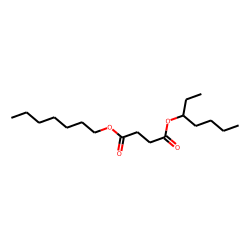 Succinic acid, heptyl 3-heptyl ester