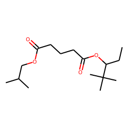 Glutaric acid, 2,2-dimethylpent-3-yl isobutyl ester