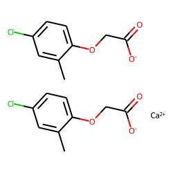 (4-Chloro-2-methyl phenoxy) acetic acid, calcium salt